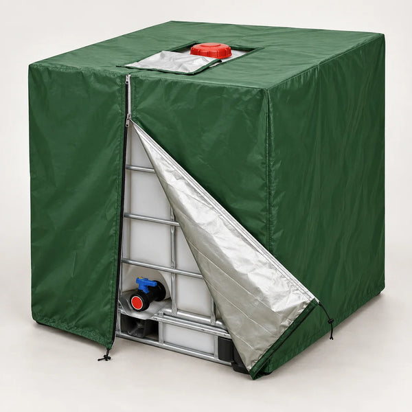 IBC-trekk for 1000-liters tank – beskyttelse mot alger og UV