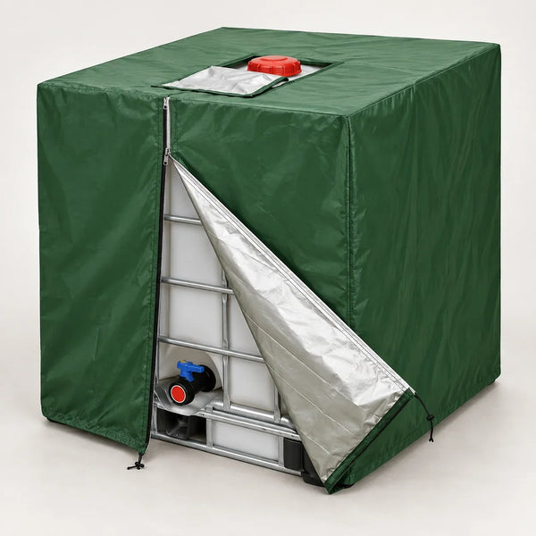 IBC-trekk for 1000-liters tank – beskyttelse mot alger og UV